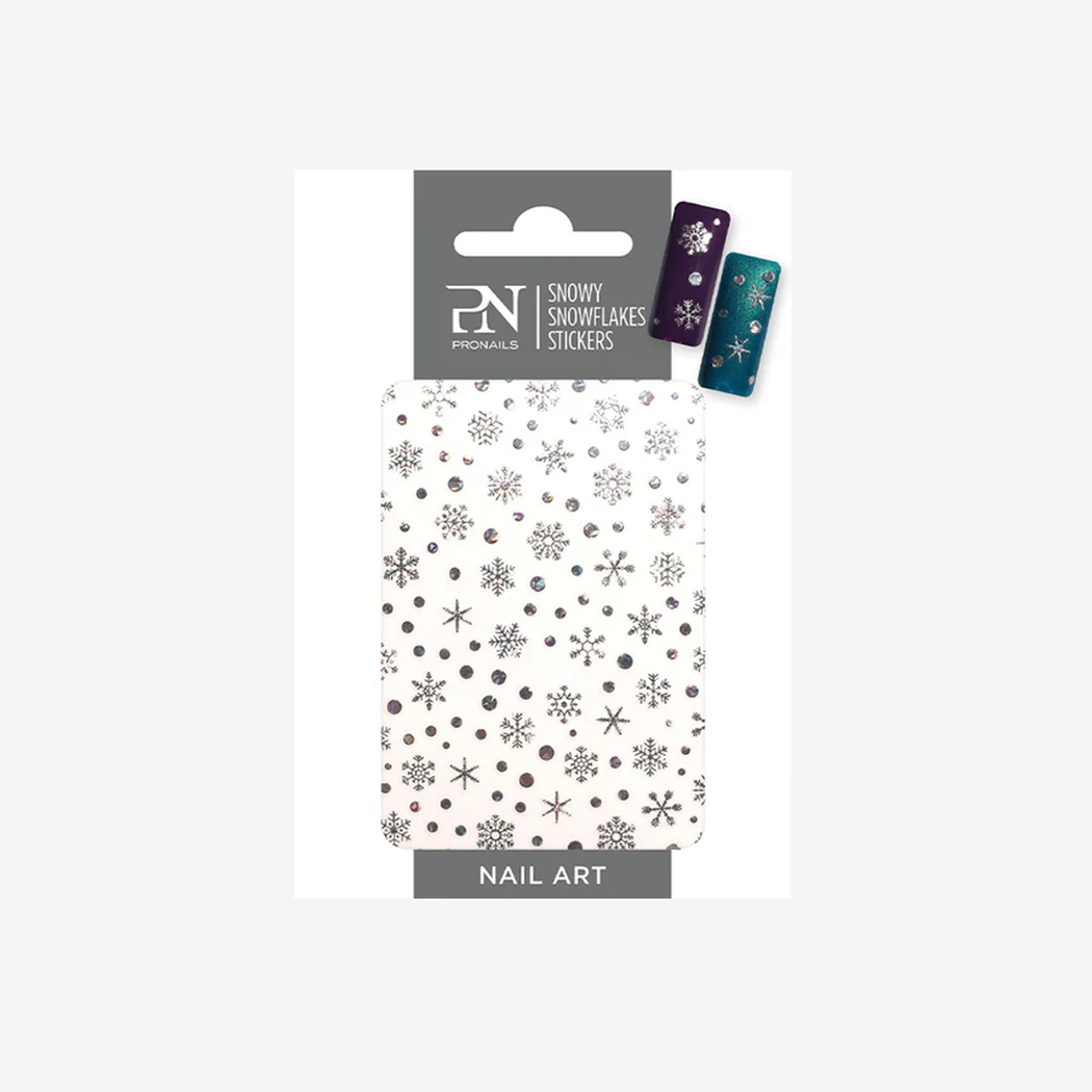 Snowy Snowflakes Stickers